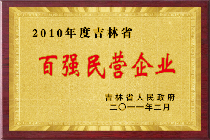 吉林省百强民营企业